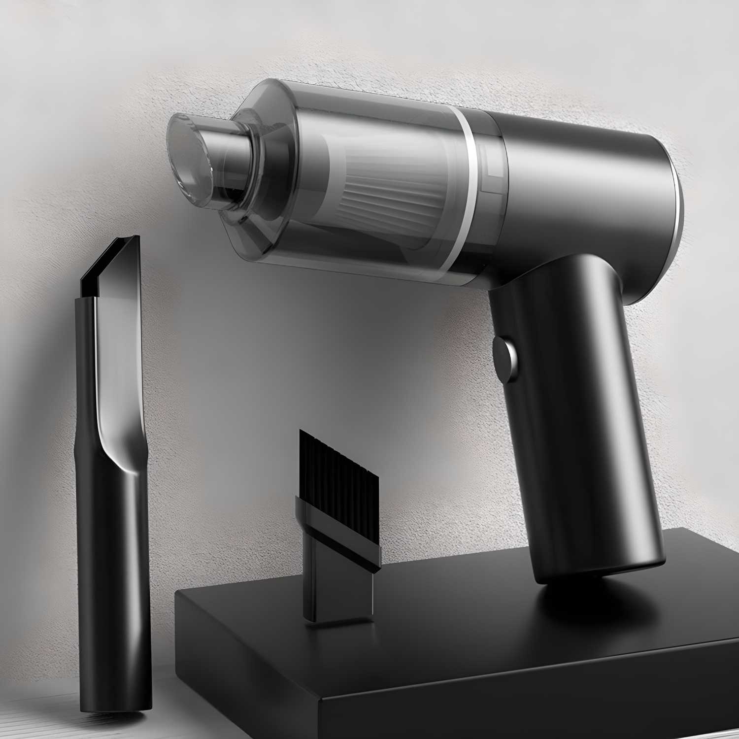 Portable Wireless Air Duster & Vacuum | Car, Keyboard, Home Cleaner